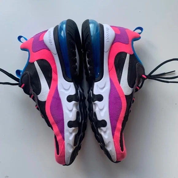 Nike AIR270 React Pink 4.5 Y (Big Kid)  or  EURO 36.6  Women's 6 - Picture 2 of 8